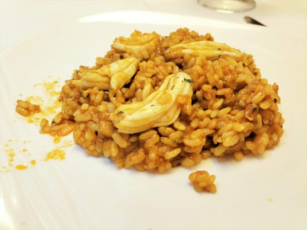 arroz con marisco